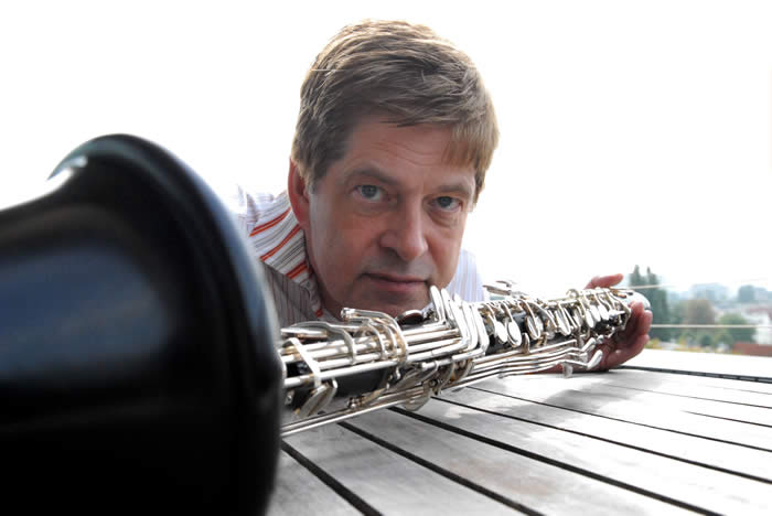 bass clarinetist Henri Bok